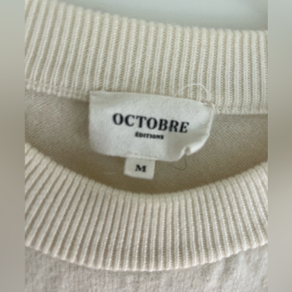 Octobre Editions men’s crewneck sweater, by Sezane - Picture 4 of 5